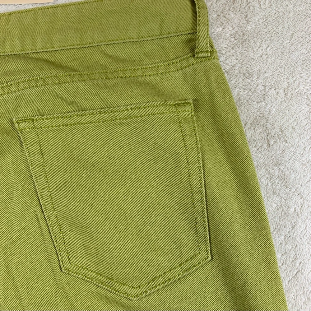 Uniqlo Jeans Women's Low Rise‎ Skinny Straight Olive Green Size 27 Inseam 28